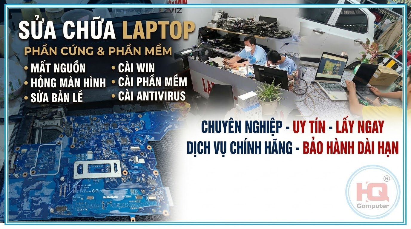 Dịch vụ sữa chữa laptop