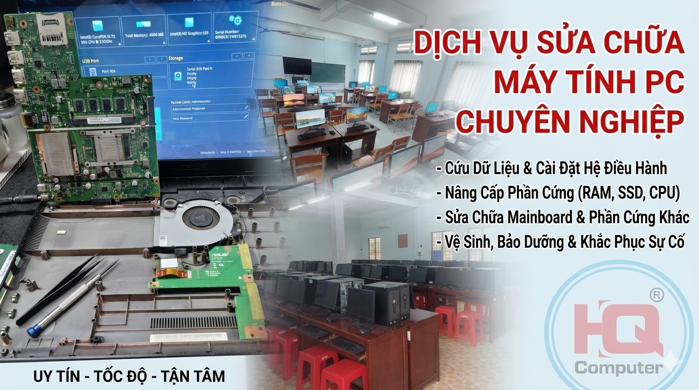 Dịch vụ sữa chửa máy tính PC